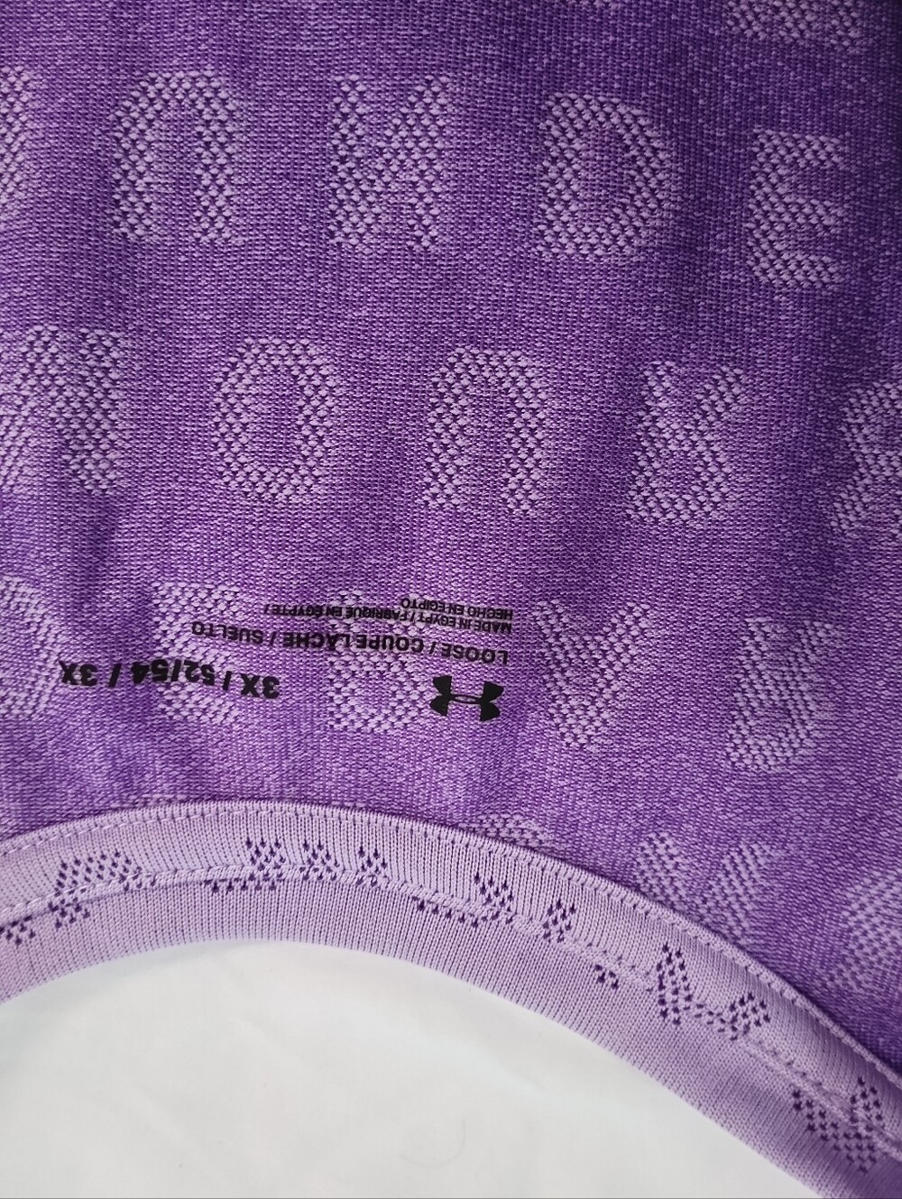 Under Armour Lavender Purple Call Out Workout Tank, Size 3XL - Picture 5 of 8
